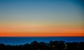 Pre-sunrise Over Lake Michigan Royalty Free Stock Photo