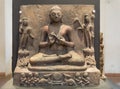 Preaching Buddha - An archaeological dig made of sandstone.