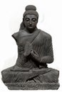 Preaching Buddha Ca. 4th century C.E. Sahri Bahlol Royalty Free Stock Photo