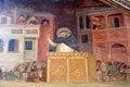 Preaching of Saint Peter, fresco in Santa Maria Novella church in Florence