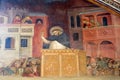 Preaching of Saint Peter, fresco in Santa Maria Novella church in Florence