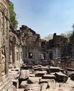 Preah Khan Temple in Siem Reap, Cambodia Royalty Free Stock Photo