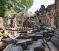 Preah Khan Temple in Siem Reap, Cambodia Royalty Free Stock Photo