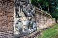 Preah Khan temple wall