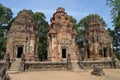 Preah Ko Angkor Roluos Group. Cambodia Royalty Free Stock Photo