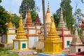 Preah Prom Rath Pagodas garden