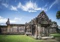 Preah Vihear ancient Khmer temple ruins landmark in Cambodia Royalty Free Stock Photo