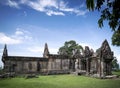 Preah vihear famous ancient temple ruins landmark in cambodia