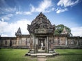 Preah vihear famous ancient temple ruins landmark in cambodia Royalty Free Stock Photo