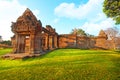 Preah Vihear Temple is located in a pleasant environment with an attractive countryside slightly east of the mid section of the Do