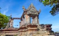 Preah Vihear Temple top at preah vihear mountain located in Preah Vihear Province Cambodia Royalty Free Stock Photo