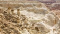 Precarious Rimrock Hoodoos Royalty Free Stock Photo