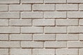 Precast concrete white bricks brickwall wall Royalty Free Stock Photo