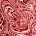 Precious metal flow image. Marble abstract background digital illustration. Liquid surface artwork, 3d illustration