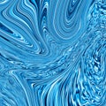 Precious metal flow image. Marble abstract background digital illustration. Liquid surface artwork, 3d illustration