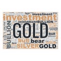 Precious Metals Investment Gold Silver Illustration Royalty Free Stock Photo