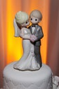 Precious Moments Wedding Cake Topper Royalty Free Stock Photo