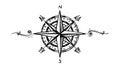 Precise Compass Rose: Accurate Navigation and Orientation Vector, vector design Generative AI Royalty Free Stock Photo