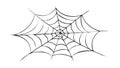 Detailed Spider Web: Intricate Pattern and Natural Design, vector design Generative AI Royalty Free Stock Photo