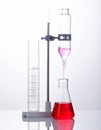 Precision Chemistry Experiment in a Laboratory Royalty Free Stock Photo