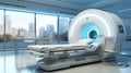Precision Diagnostics, Magnetic Resonance Technology within a Contemporary Hospital. Generative AI