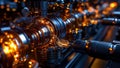 Precision Engine Manufacturing Process