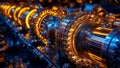 Precision Engine Manufacturing Process