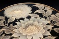 precision laser etching intricate patterns on a glass surface