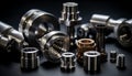 Precision Machined Stainless Steel Parts with CNC Machine