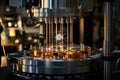Precision machinery performs advanced tasks for quantum technology research in a lab setting
