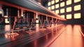 Precision Robotics Assembling Microchips in High-Tech Semiconductor Manufacturing Facility