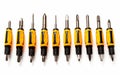 Precision Screwdriver on White Background Royalty Free Stock Photo