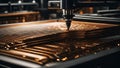 precision unveiled: explore the power of CNC laser cutting machines. AI generated
