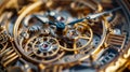 Precision Watch Mechanism Macro