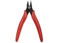 Precision Wire Cutter with Red Handles Isolated Royalty Free Stock Photo