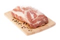 Precursors pork meat