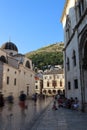 Ã¢â¬ÅPearl of the AdriaticÃ¢â¬Â Dubrovnik Old Town, Croatia. Adriatic Sea Royalty Free Stock Photo