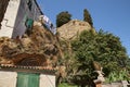 Predappio Alta, Forli Cesena, Emilia Romagna, Italy: view from an ancient alley in the old town