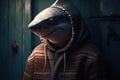 predator dangerous concept animal surreal cabin ship hoody hiding Shark