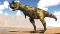 Predatory dinosaur Royalty Free Stock Photo