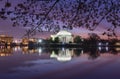 Predawn Jefferson Memorial Skyline Washington DC