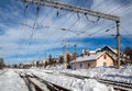 Predeal Train Station Royalty Free Stock Photo