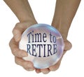 Predicting it is time for you to retire Royalty Free Stock Photo