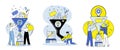 Predictive analytics. A comprehensive database is essential for storing and analyzing data used in predictive analytics