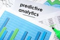 Predictive analytics written in a document.