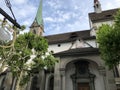Predigerkirche - one of the four main churches of the old town of Zurich