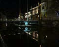 Predikherenbrug bridge at night in Ghent