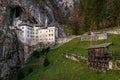 Predjama Castle near Postojna cave, Slovenia Royalty Free Stock Photo