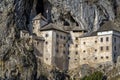 Predjama medieval castle in Slovenia