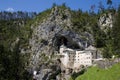 Predjamski castle, Slovenia Royalty Free Stock Photo